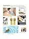 Generic Household Long Sleeve Cleaning Glove Set Yellow Xlcentimeter
