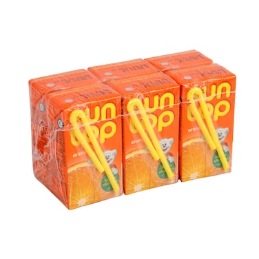 Sun Top Orange Fruit Drink 125ml&times;6