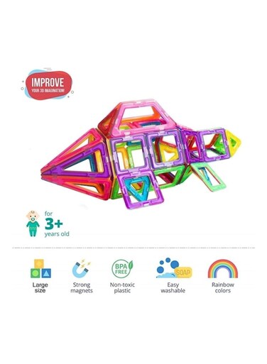 Generic - 40-Piece Magnetic Building Blocks Toys