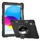 Hyphen Axis Protective Case With Strap And Stand For Apple iPad 10.9 10th Gen 2022 Black