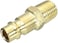 ABBASALI 1X Quick Coupler Tool Euro 1/4 BSP Air Line Hose Fitting Coupling Adapter Hardening Steel Compressor Connector