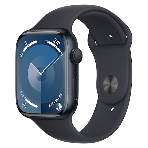 Apple Watch Series 9 GPS 45mm Midnight Aluminium Midnight Sport Band Small/Medium