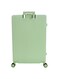 Morano 3-Piece Unisex Travel Luggage Trolley Set Green