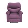 إن هاوس كرسي استرخاء هزاز منجد بالمخمل - بنفسجي فاتح - NZ110