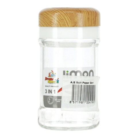 Limon Salt &amp; Pepper &amp; Toothpick Shaker 3 In 1