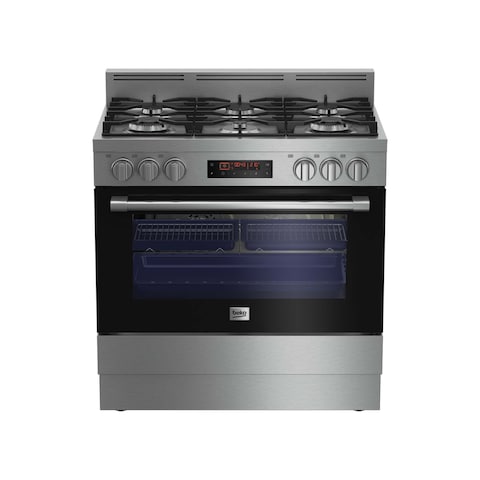 Beko 90X60Cm Gas Burner And Electric Oven GM16425DXNG