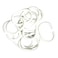 Feelings Polystyrene Shower Curtain Ring White 12 PCS