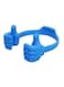 Generic - Thumb OK Mobile Phone Stand Blue