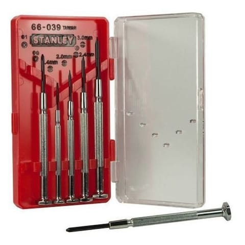 STHT66039-8 STANLEY 6PCS PRECISION INSTRUMENT SCREWDRIVER SET