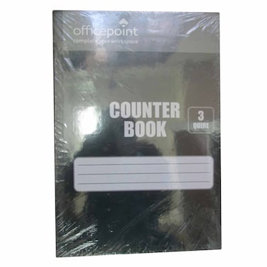 Office Point Counter Book Cb003 A4 3Q