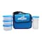 Milton Meal Combi Lunch Box Set Black/Clear 400ml+280ml
