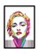 Spoil Your Wall Madonna Pop Art Poster With Frame Red/Blue/Yellow/Pink 40x55cm
