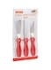 Generic 3-Piece Cake Spatula Set Multicolour