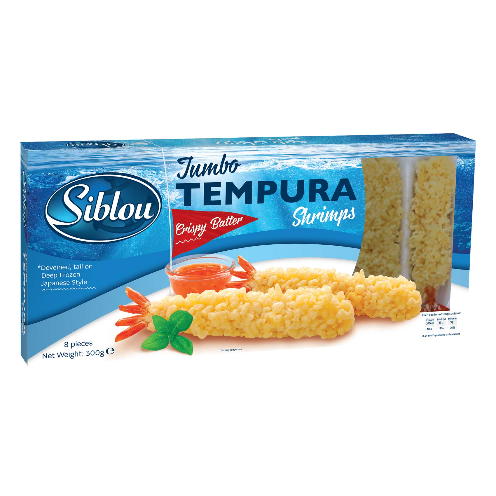 Sinlou Jumbo Tempura Shrimps 300GR
