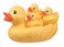 Playgro 0170338 Bath Duckie Family, Multicolor