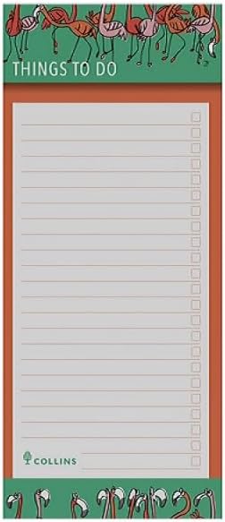 Buy Collins Flourish To Do List Notepad with Slim Magnetic Pad ...