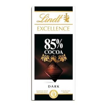Lindt Excellence 85% Cocoa Dark Chocolate 100g