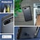 Spigen Tough Armor Designed For Google Pixel 7A Case Cover (2023) With Extreme Impact Foam - Metal Slate