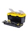 Plastic Tool Box Black/Yellow 410x180x200millimeter
