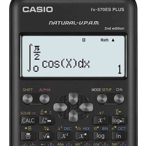 كازيو بلس الطبعة 2 آلة حاسبة علمية FX 570ES