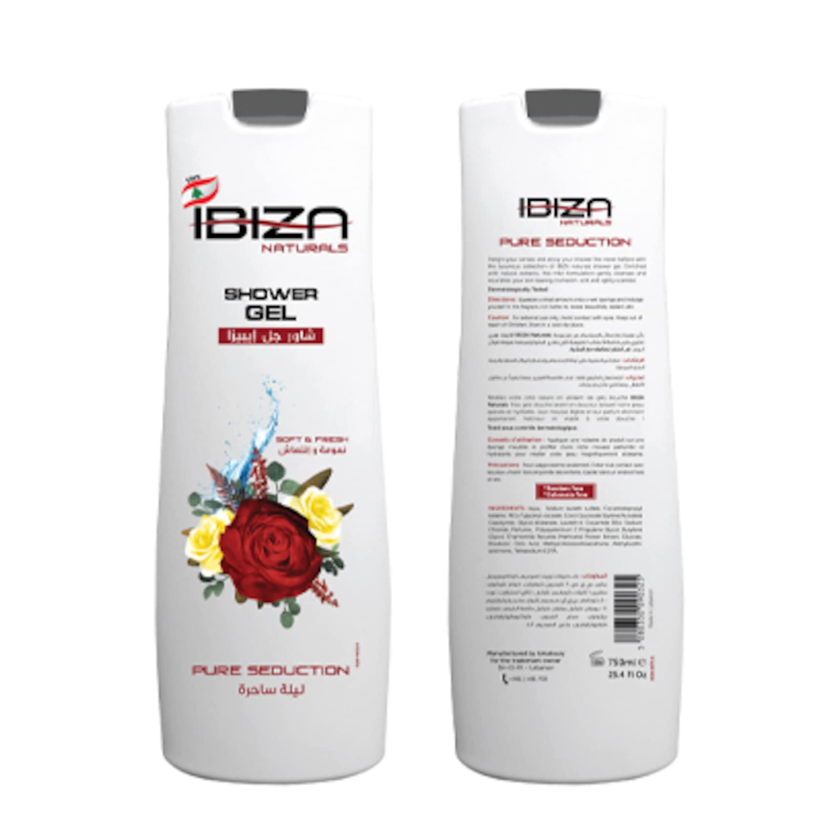 Buy Ibiza Pure Seduction Shower Gel 750ml Online Carrefour Lebanon