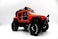 YALLABUYIT 1:24 Scale Diecast Vehicle - Jeep Off-Road Kings Jeep Wrangler Unlimited with Variable Colors Option (ORANGE)