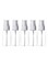 Generic 5-Piece Refillable Empty Spray Bottles Clear