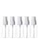 Generic 5-Piece Refillable Empty Spray Bottles Clear