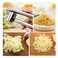 DEO KING Multifunctional Zinc Alloy Garlic Press