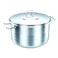 Korkmaz Mega Stainless Steel Casserole 36cm 20L