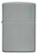 Zippo 49452ZL Flat Grey Zippo Logo Genuine Lighter, Grey