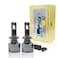 Toby&rsquo;s TF100 H7 2 Pieces 200W (Pair) Original Tested LED Headlight Bulb Assembly 20000 Lumens(Pair) 120W/Piece Power Xtreme Bright With Color Temperature 6500K