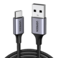 UGreen Aluminum Braided Charging and Sync Data Cable USB to USB-C 1m - Black