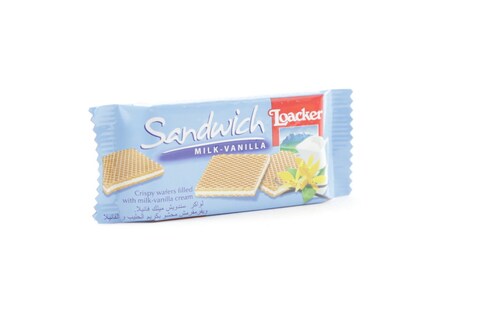 Loacker Wafer Sandwich Milk Vanilla 30 Gram