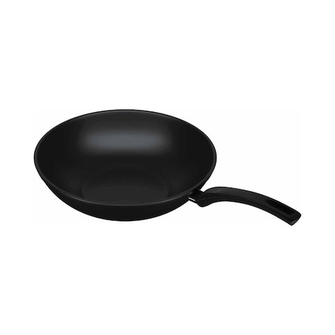 Aboud Bio Granite Wok Pan - 28 Cm - Black