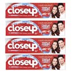 Buy Closeup Toothpaste Red Hot 75ml Pack of 4 in UAE