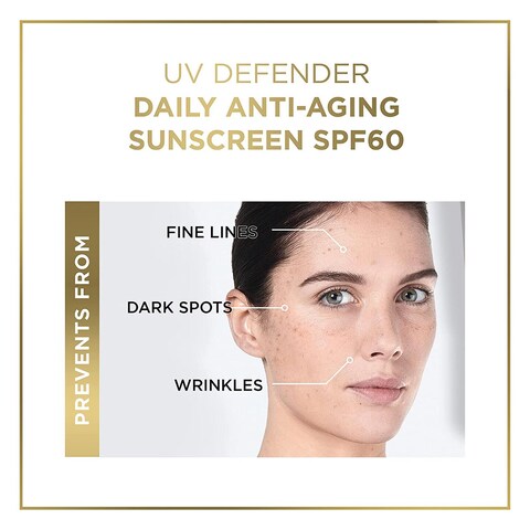 L&#39;Oreal Paris UV Defender Shine Control Daily Anti-Aging Sunscreen Cream 50ml