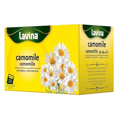 Lavina Camomile Herbal Infusion Tea Bag 1.5g x 20 Pieces