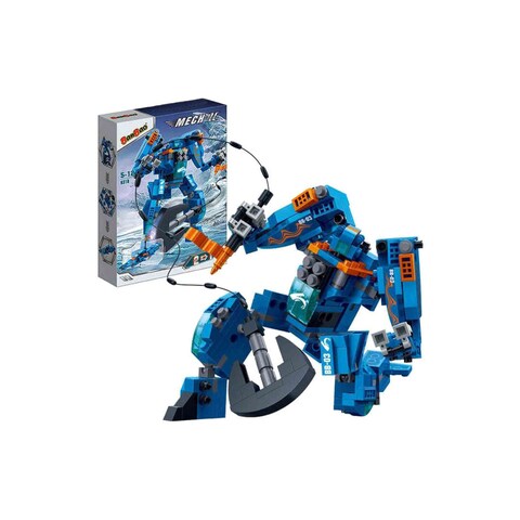 Banbao Mech II 2-In-1 Building Toy 6318 Multicolour Pack of 291