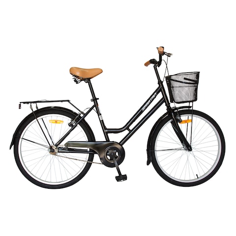 Spartan - 24&quot; Classic Bike Black (Unisex)