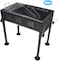 Biki Portable Charcoal Barbecue Grill Height Adjustable &amp; 5Kg Charcoal