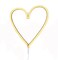 Neon Warm White Heart-Shaped LED Light 38x29.5cm