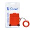 Ozone - Case for Apple AirPod Trunk Series Protective Cover with Silicone Keychain Holder For Airpods 2/1 - Red