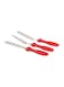 Generic 3-Piece Cake Spatula Set Multicolour