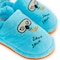 Milk&amp;Moo Kids Slippers, %100 Cotton, Bath House Sleepers For Kids, Non Slip Soft Sole, With Elastic Band, Lightweight, Breathable, Designed For Indoor Use, For Boys and Girls, 5-6 Years Old