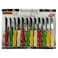 Solingen Knife 12Pcs Solid Color Handle
