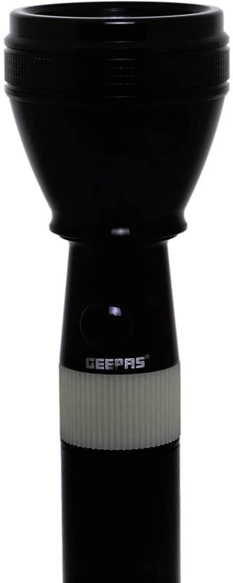 Geepas Gfl4657 Rechargeable Led Flashlight, Set Of 2