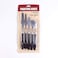 Generic Ouyawei 5Pcs Mixed Stainless Steel Palette Scraper Set Spatula Knives Painting Tools