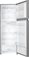 Hisense 325L Net Capacity Double Door Top Mount Refrigerator, Silver, RT418N4ASU