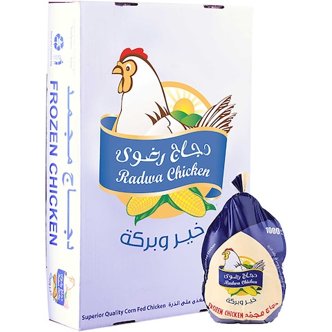 Buy Radwa Chicken Frozen Chicken 1000g 10 in Saudi Arabia